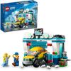 LEGO City Drive-Thru Car Wash Toy Set Building Blocks for Kids Ages 6-9 Creative Play Vehicle Accessories 60362