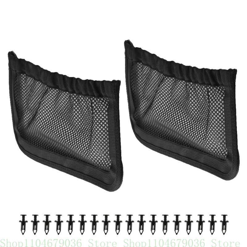 ATVs UTV Rear Backrest Cargo Bag Organizers Mesh Pocket Suitable for Offroads Vehicles and Beach Buggies 715003019