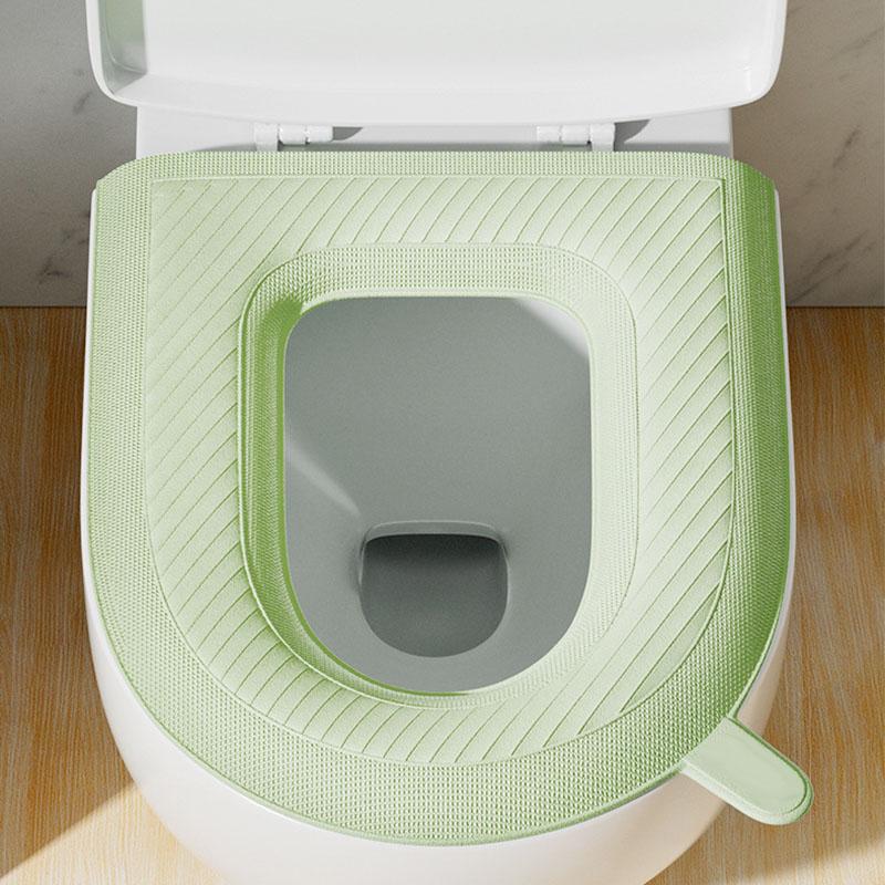 Toilet Seat Cover Waterproof EVA Washable Universal Toilet Seat Cover Pad for Home