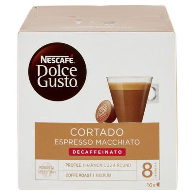 NESCAFÉ Dolce Gusto ESPRESSO MACCHIATO CORTADO Coffee (capsule) Decaffeinated 16-pack