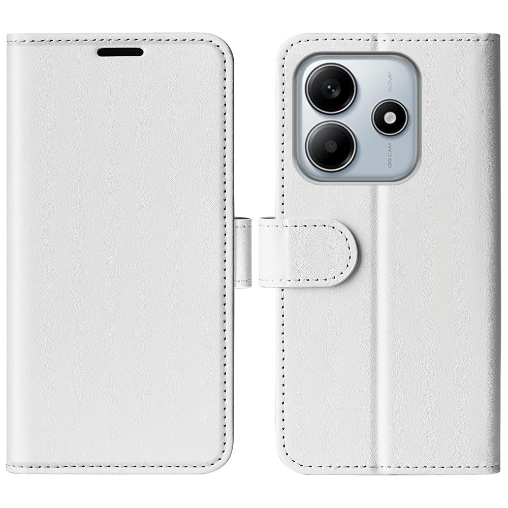 Dla Xiaomi Redmi Note 14 5G Etui Portfel Tekstura Crazy Horse Podstawka Skórzane Etui na Telefon
