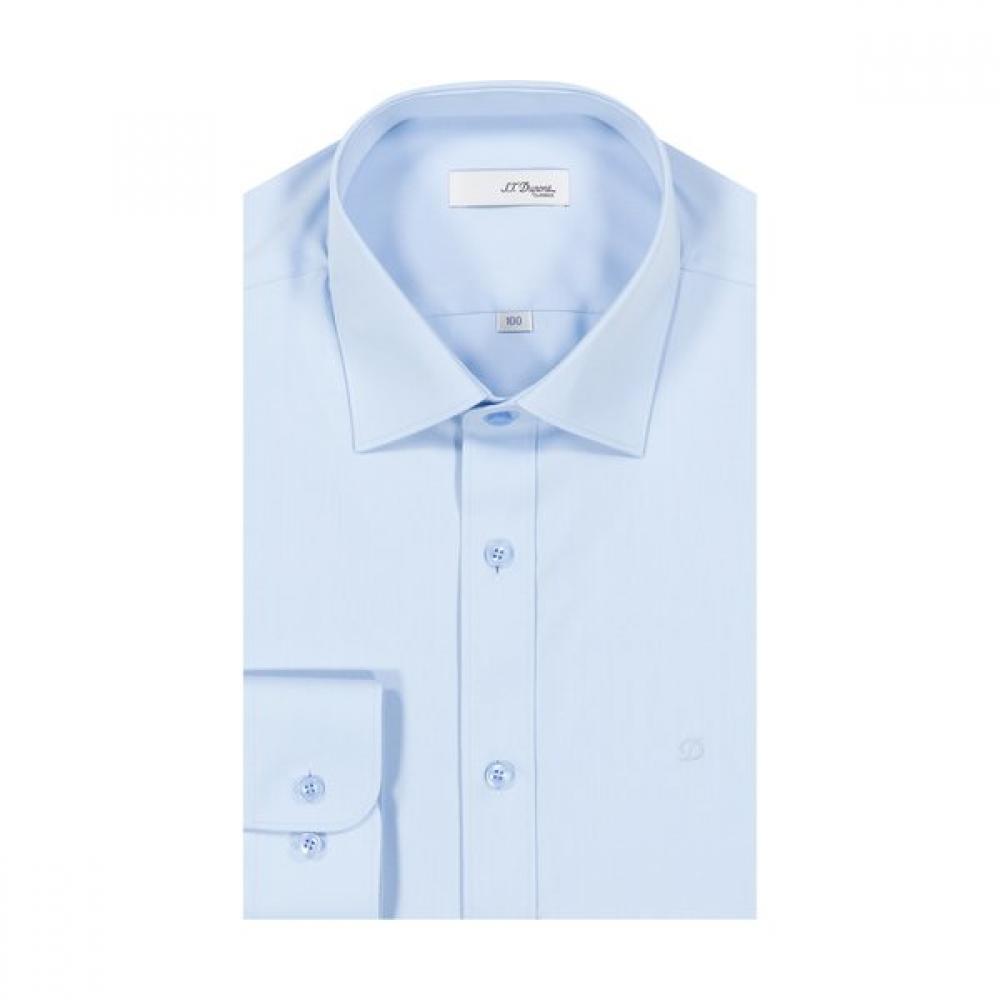 

S.t. Dupont Wrinkle Free Stretch Slim Fit Long Sleeve Shirt Se4sm21ls311sbu 105