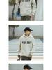 Men's Trendy Letter Print Hooded Sweatshirt - Autumn Slimming Casual Jacket