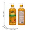 Gel Douche Exfoliant Curcuma Parfum Longue Durée Nettoyant & Exfoliant Gel Douche Pot Extra Large 1000ml