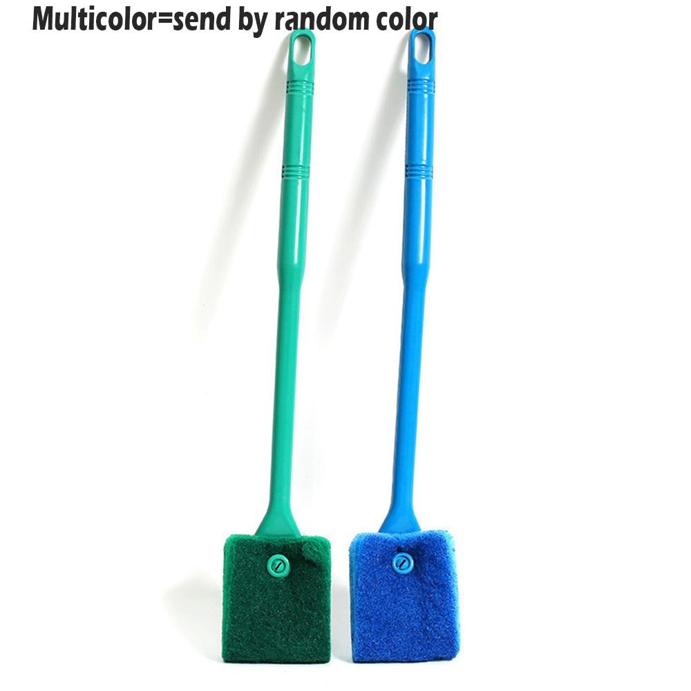 1 Pcs Cleaning Brush Plastic Sponge Aquarium Glass Algae Cleaner Glass Plant Aquarium Fish Tank Aquarium Accessories