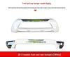 Compatible Front and Rear Bumper Guards for Toyota Highlander (09-12, 15-18 Models)
