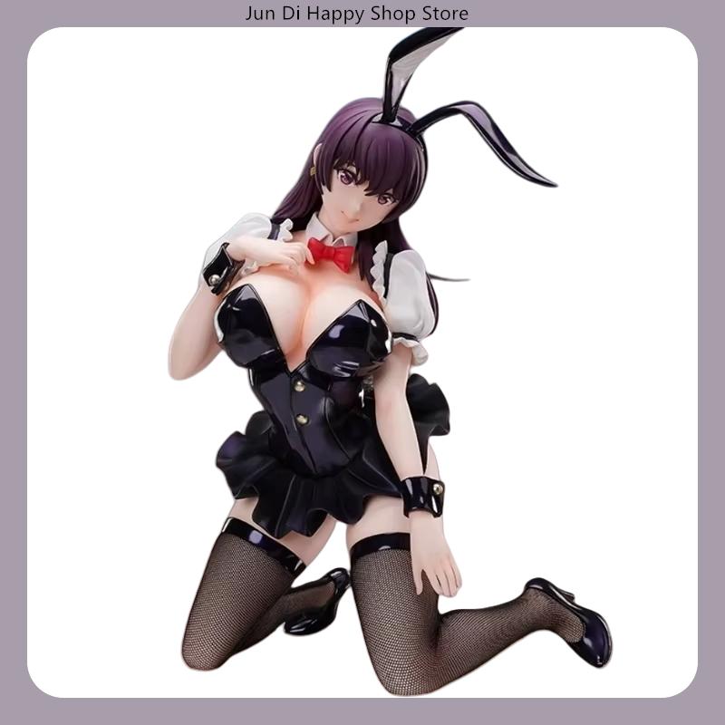 Bishojo Mana Bunny Girl Kneeling Position Cartoon Girl Figure Model Statue Boys Collection Desktop Decoration Ornament Toys Gift