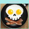 Skull Head Silicone Egg Cooker Creative Breakfast Mold For Home Cooking And Gift