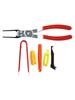 4 Piece Automotive Relay Fuse Puller Set for Quick and Safe Fuse Extraction