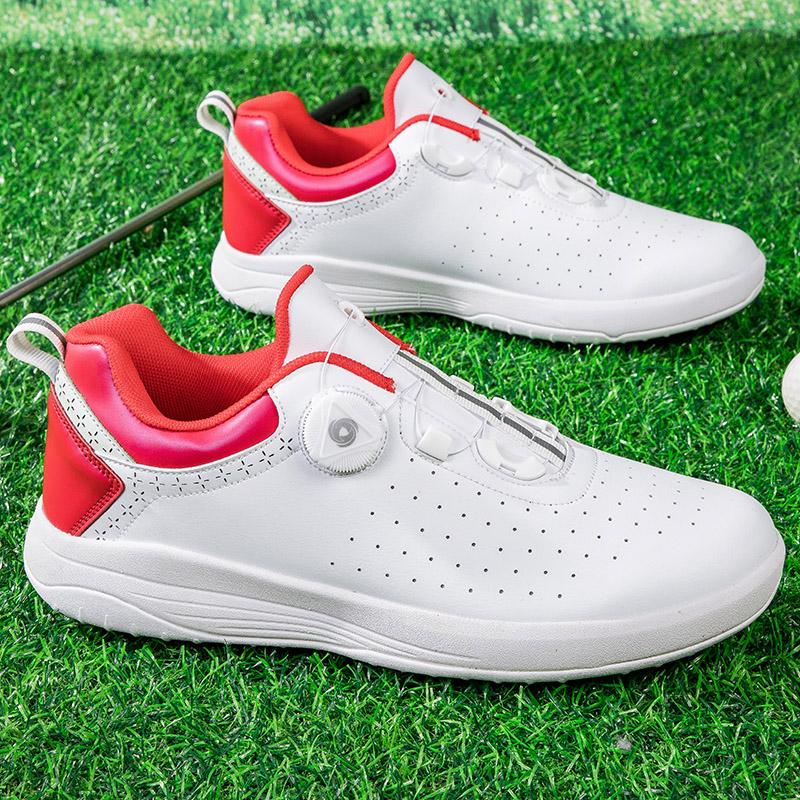 New Men Golf Shoes Non Slip Golfers Sneakers Breathable Footwears for Golfing Exercise Waterproof