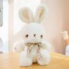 Cuddly Smoky Makeup Rabbit Bear Plush Toys Stuffed Cartoon Doll Warm Lovely Kids Appease Doll Party Decor Funny Gift