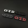 3D Metal GTD Logo Car Stickers Decals Front Hood Grill Emblem Badge for GTD Go-lf 2 4 5 6 7 8 R MK4 MK5 MK6 MK7 MK3 MK2