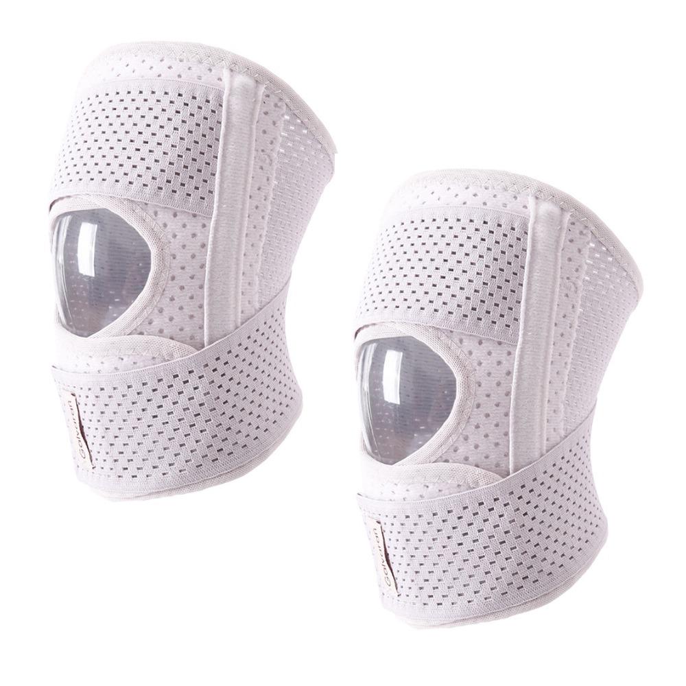 Breathable Elastic Knee Wrap Side Stabilizers Knee Compression Sleeve  Sports Running