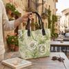 Vintage Floral Print Tote Bag