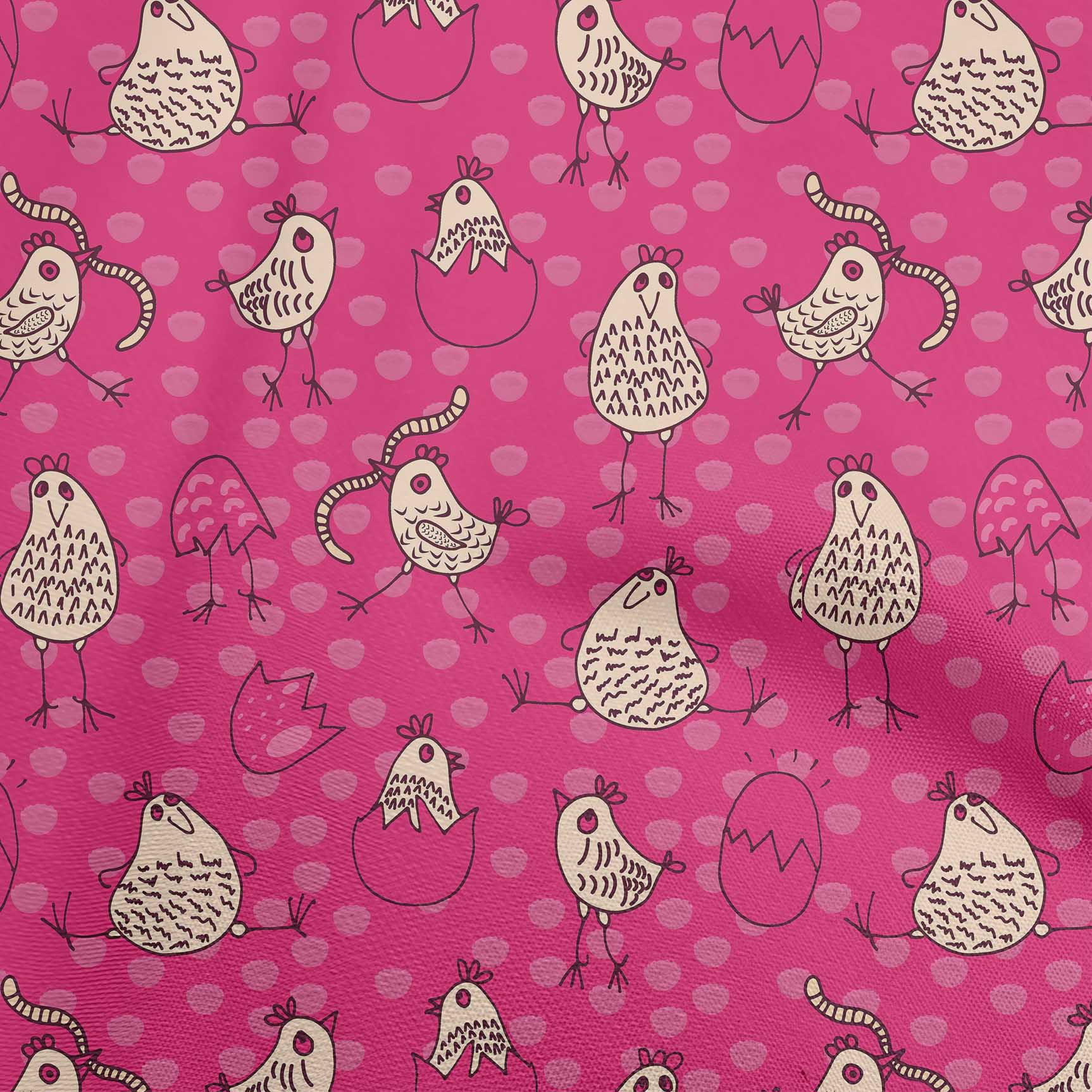 

oneOone Cotton Poplin Gamboge Yellow Fabric Kawai Quilting Supplies Print Sewing Fabric By The Yard 42 Inch 42 Inch Wide - Viscose Chiffon маджента