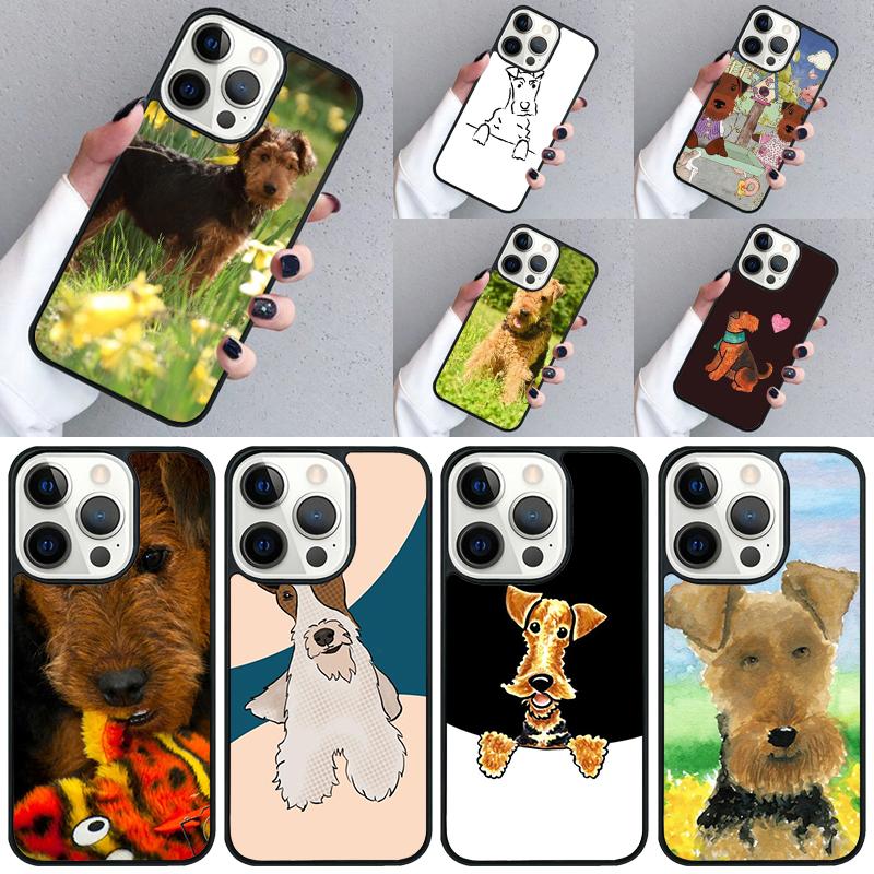 Welsh Terrier Dog Phone Case For iPhone 17 Air 16 16e 15 13 14 Pro Max 11 12 Plus 2022 MAX Shell Cover coque