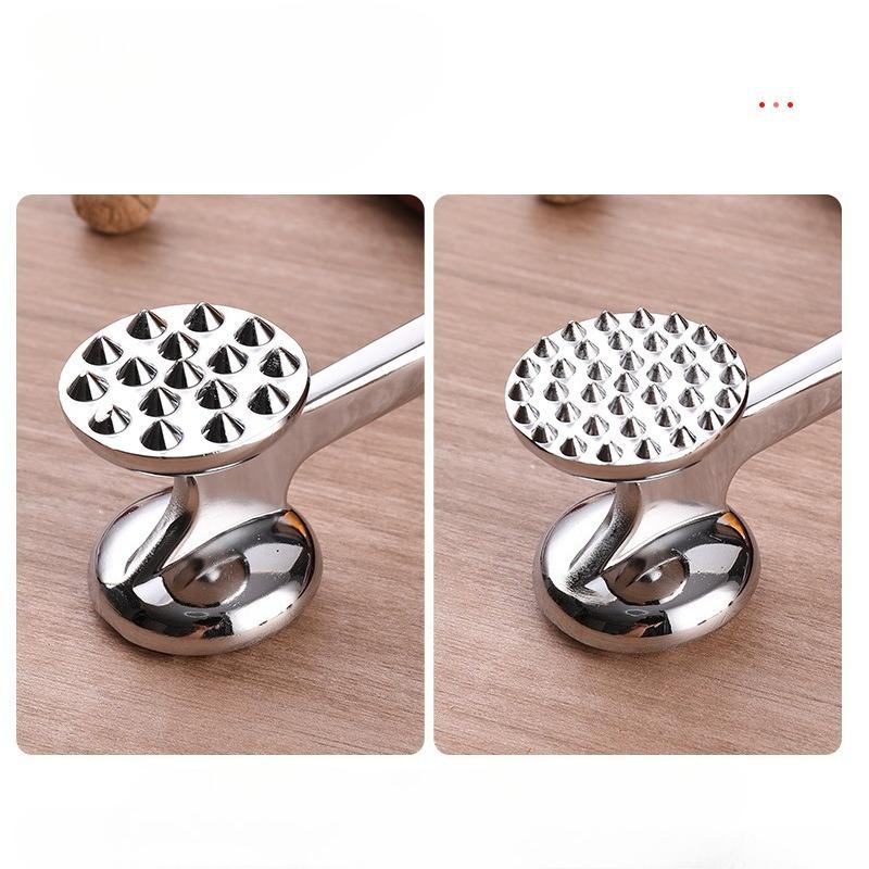 1Pc Kitchen Meat Hammer, Solid Steak Hammer, Steak Hammer, Tendon Breaker, Meat Tenderizer, Household Meat Loosening Hammer, Double-sided Meat Hammer