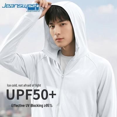 Jeanswest Herren UPF50 Sonnenschutzjacke aus Eisseide