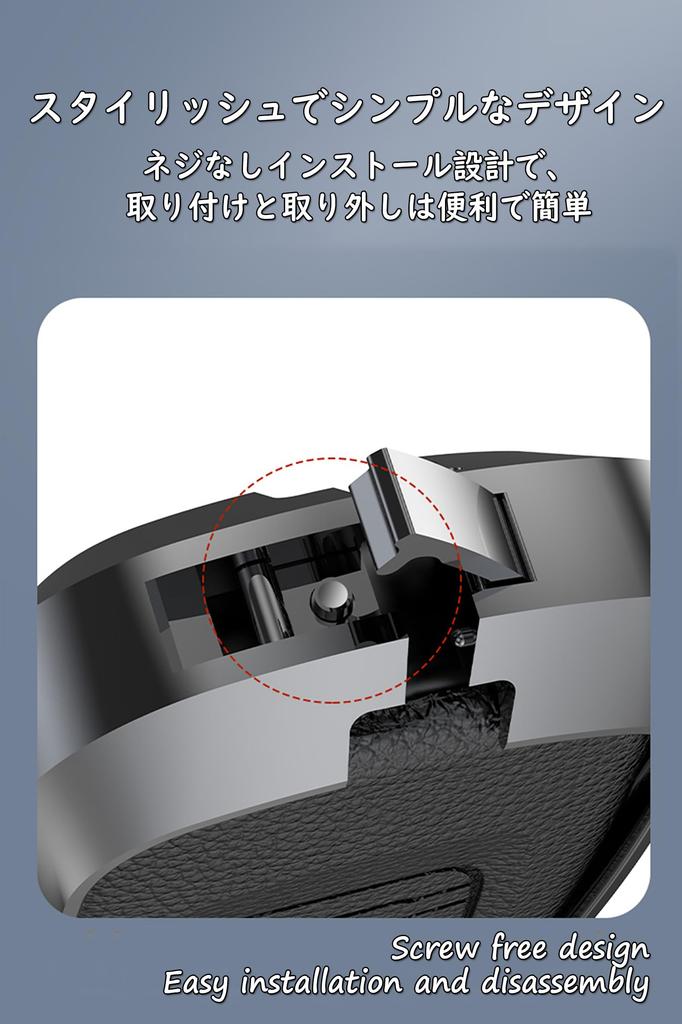 [KUNIO] Lexus Exclusive Key Case, Smart Key Holder, Alloy, Genuine Leather, Screwless, Accessories, GS10