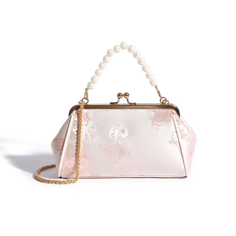 Women's Cheongsam style Chinese bags and bags high-quality tote shoulder crossbody bag