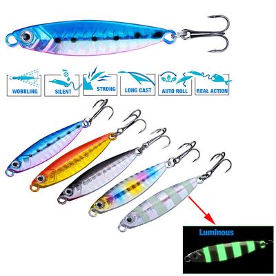 Esche da pesca Ami con esca da pesca Attrezzatura da pesca con esca popper galleggiante galleggiante in acqua realistica