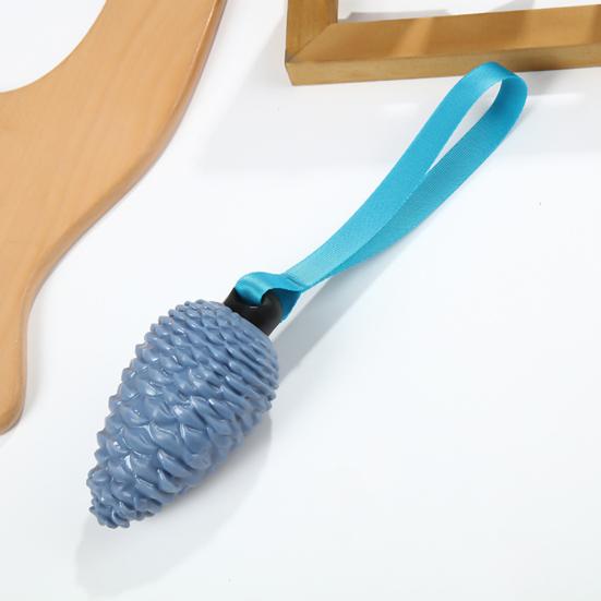 Giocattolo Morso Squeaky per Cani a Forma di Pigna Addestramento Pulizia Interattivo Cane Resistente