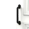 Barn Door Pull Handle Gate Handles Black Carbon Steel Hardware Sliding for