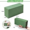 1/2/3/8 Stück 10x20CM Grüne Blumen-Schaumstoff-Quadrate Schaumstoff für Blumenarrangements Schaumstoffblöcke Hochzeitsbasteln Blumenarrangement-Schaumstoffe Lehm