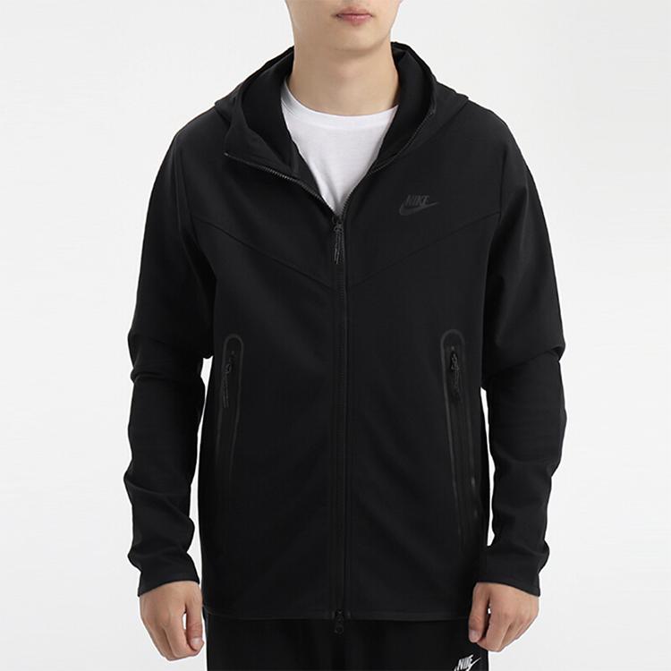 Nike Training Sports Hooded Jacket Men Outerwear Black CU4480-010