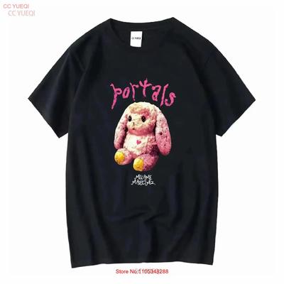 Melanie Martinez Portals Bunny Plüschtier T-Shirt Größe Extra Groß Vintage Streetwear Grafik Top Für Den Alltag Stilvoll