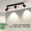 Indoor Lighting Track Rail Lamp Replaceable Bulb Ceiling Spotlight Household Minimalism LED Ceiling Lights
