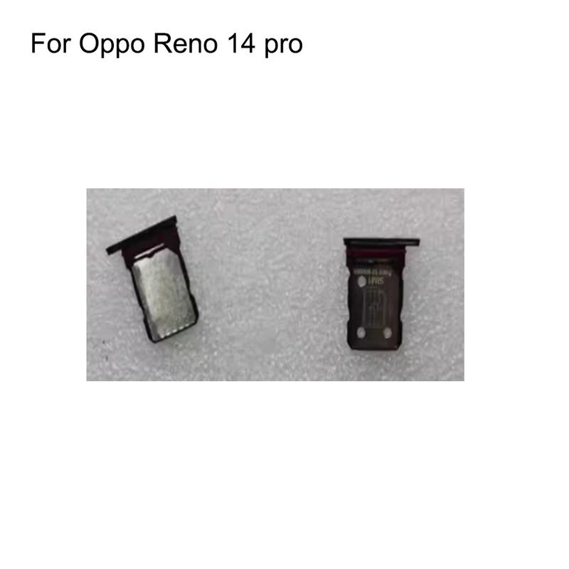 

For Oppo Reno 14 Pro Sim Card Holder Tray Card Slot For Oppo Reno 14Pro Sim Card Holder чёрный