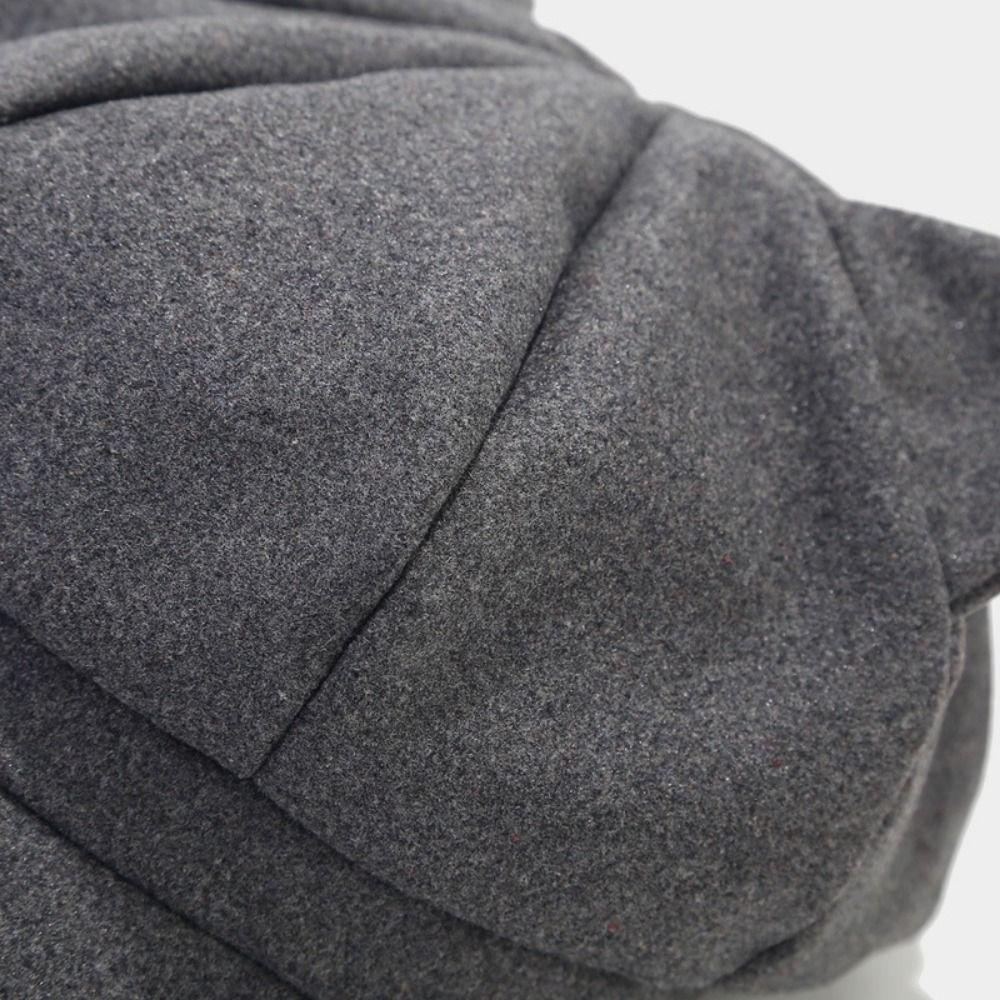 Cute Cat Ears Cat Ear Hat Adjustment Women Hat Retro Unisex Octagonal Cap  Artist