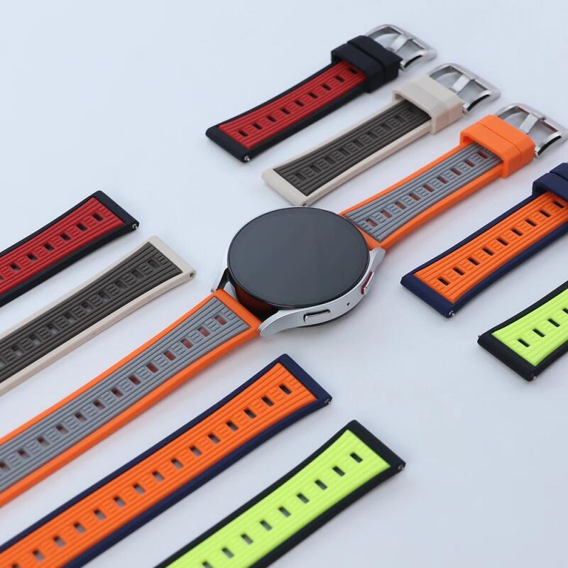 Silikon Sportarmband 22mm 20mm Für Amazfit Active 2/GTS 2 3 4 Armband Für Amazfit Balance/Stratos/GTR 2 3 4 42mm Uhrenarmband