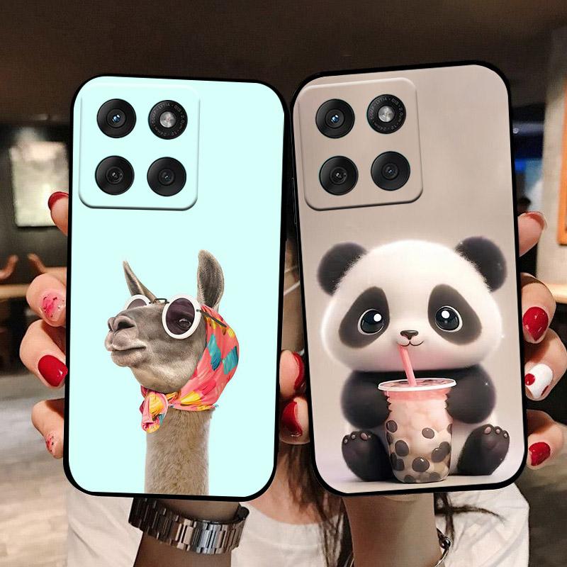 For Motorola Edge 60 Fusion Edge60 Pro Case Lovely Silicone Phone Cover For Moto Edge 60 Fusion Funda Shockproof Bumper Shell