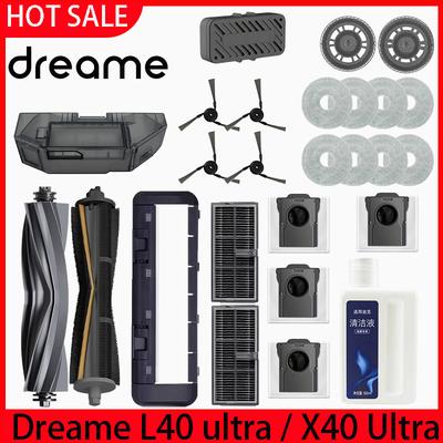 Ricambi Accessori Principali Spazzola Laterale Filtro Panno Mocio Polvere per Dreame L40 Ultra / X40 Ultra / MOVA P50 Pro Ultra /P10 Pro Ultra