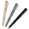 Stylo Tactique Multifonctionnel pour Écriture Extérieure Pointe Anti-Loup Stylo de Défense Stylo de Survie Fenêtre Brisée Alliage d'Aluminium Stylo Tactique\p]o