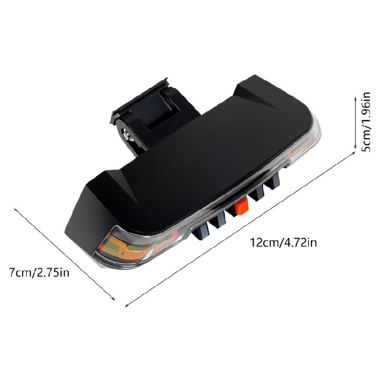 Universal Bicycles Tail Light Rechargeable Rear Bike Light Night Cycling Safety Warning Lamp Bike Accessories