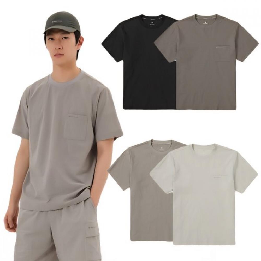 Men S Air Quick Dry ShorT Sleeve T ShirT  S25mmTTS14 LE (light beige)/XXL(110)