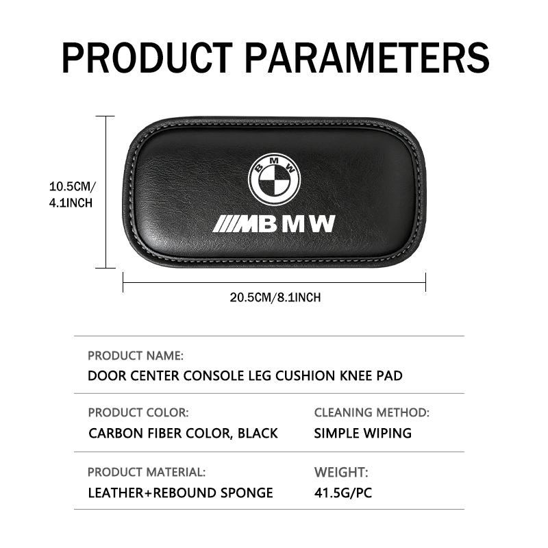 MXUI1 Car Center Console Leg Cushion Anti-collision Knee Protection Pad For BMW M F10 F20 F30 F40 F15 F25 F26 F31 F49 E62 E83 E84