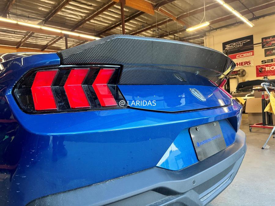 Ford Mustang Dark Horse S650 Carbon Fiber Rear Diffuser Body Kit