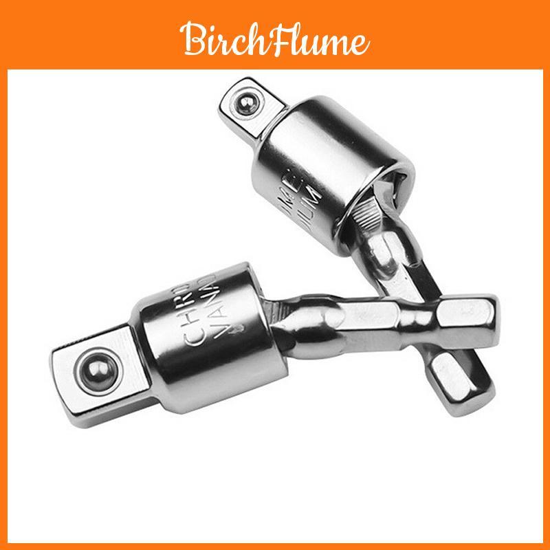 Versatile And Durable 1/4" 3/8" Hex Shank Drill Bit Wrench Socket Adapter Drive Ratchet Extension Tool