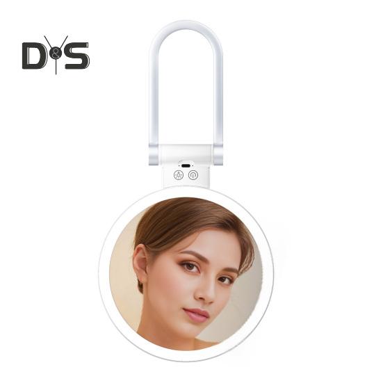 LED osvětlené make-up zrcátko 5/10/20/30X zvětšovací oboustranné kosmetické zrcátko se světlem USB dobíjecí Nastavitelný jas Přenosné cestování