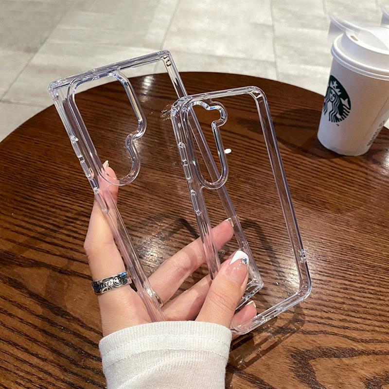 

Прозрачный акриловый противоударный чехол для Samsung S25 Ultra, S24, S23 Samsung S24 FE