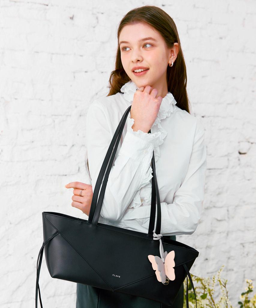 Clave Sienna Black Tote Bag