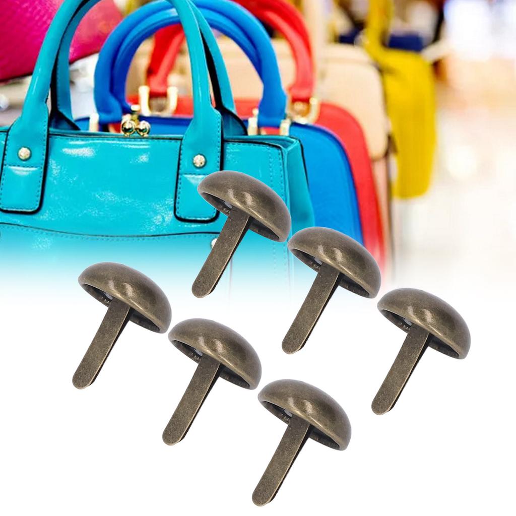 200pcs Decorative Metal Tack Trim Electroplating Trtment Burr   Wr Resistant   Making Nails Hardware for Bags