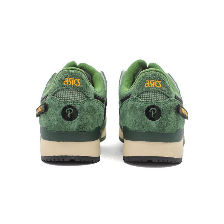 Sneaker Politics x ASICS Gel Lyte 3 Always Ready Men Sneakers Green Courtyard Black 1201A516-300