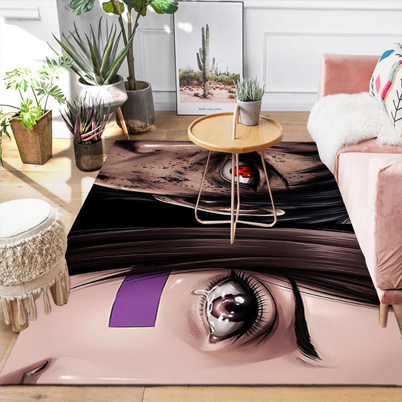 1Pc Eyes Soul Rug, Office Carpet Indoor Outdoor Doormat, Non-Slip, Comfortable, Living, Christmas Halloween, Xmas Gift S1429