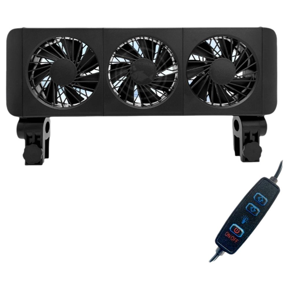 Wall Mounted Heat Dissipation Fan 1/2/3/4/5/6 Heads Fish Tank Cooler Aquarium Wall Fan  Summer
