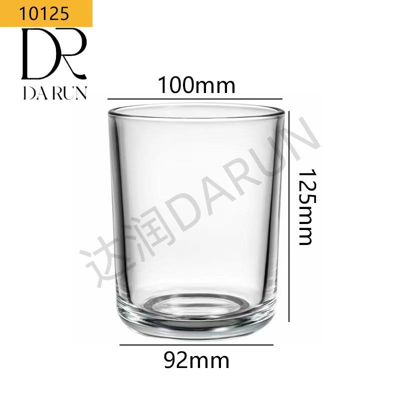 Transparent Aroma Candle Holder Cup 10125